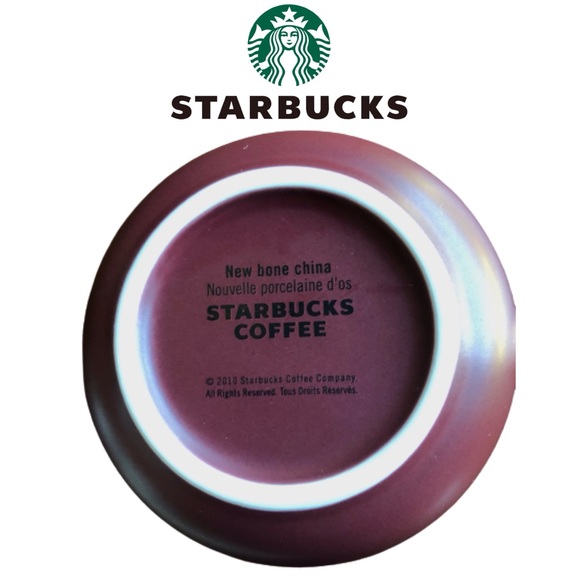 NEW Starbucks 16oz Collectable 2010 Embossed Mug - Picture 3 of 3